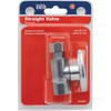 Do it Best 3-8 In. FIP x 3-8 In. OD Quarter Turn Straight Valve DIB52PCLF 456403