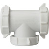 Do it Best 1-1-2 In. White PVC Three-Way Coupling Tee DIB55-6W 436273