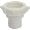 Do it Best 1-1/2 In. x 1-1/4 In. White PVC Slip-Joint Reducer Coupling DIB55-8W