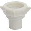 Do it Best 1-1/2 In. x 1-1/4 In. White PVC Slip-Joint Reducer Coupling DIB55-8W