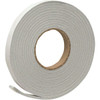 Do it 3/4 In. W x 3/16 In. T x 17 Ft. L Gray Vinyl Foam Weatherstrip Tape