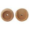 Waddell it 1-3/8 In. Wood Closet Rod Socket, Natural (2-Pack) 408DI