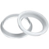 Do it Best 1-1/2 In. x 1-1/2 In. Clear Poly Slip Joint Washer (2-Pack) DIB855-19