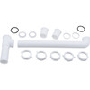 Do it Best 1-1-2 In. x 16 In. White Polypropylene End Outlet Waste DIB925W 414616