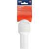 Do it Best 1-1/4 In. x 9 In. White Plastic Extension Tube