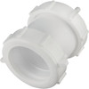 Do it Best 1-1/2 In. White Plastic Straight Extension Coupling DIB55-4W