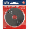 Do it Best Chrome-Plated 3-8 In. IPS Split Plate DIB857-1 499005