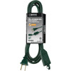 Master Electrician 12 Ft. 16/2 Green Cube Tap Extension Cord 09453ME