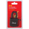Do it 1-9-16 In. Covered Laminated Keyed Padlock 1804DDIB 214841