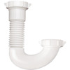 Do it Best 1-1-4 In. x 1-1-2 In. White Plastic J-Bend DIB812-50 400042