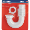 Do it Best 1-1-4 In. x 1-1-2 In. White Plastic J-Bend DIB812-50 400042