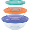 Pyrex Smart Essentials Covered Glass Pyrex Bowl Set (6-Piece) 1071025