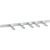 Rust-Resistant White 5-Spring Clip Organizer 209813 209813