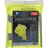 West Chester Protective Gear Large 3-Piece Fluorescent Hi-Vis Yellow Rain Suit 44033/L 702425