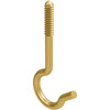 National Hardware 2-1/2 In. Brass Ceiling Hook (3-Pack) N274-936