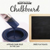 Rust-Oleum Black Quart Flat Chalk Board Paint 301450 778457