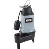 Wayne 1/2 H.P. Cast Iron Sewage Ejector Pump with Piggyback Tether Switch WCS50T