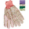 Best Garden Women's 1 Size Fits All Canvas Garden Glove with Knit Cuff 726052