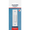 Heath Zenith Wired White Plastic LED Lighted Doorbell Push-Button 18000092 553379