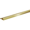 Frost King Satin Gold Fluted 1-3/8 In. x 3 Ft. Carpet Clampdown with Teeth
