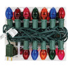 Holiday Wonderland Transparent Multi 25-Bulb C7 Incandescent Light Set 905429 905429