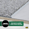 M-D Building Products Silver 1-3-8 In. x 3 Ft. Aluminum Carpet Gripper 78055 262358
