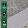 M-D Building Products Silver 1-3-8 In. x 3 Ft. Aluminum Carpet Gripper 78055 262358