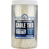 Gardner Bender Self-Locking Nylon Natural Cable Tie Assortment (500-Piece) 50098N 536245