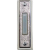 Heath Zenith Wired Silver Plastic LED Lighted Doorbell Push-Button 18000094