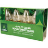 Home Impressions C7 Clear Transparent 125V Replacement Light Bulb (4-Pack) 905291 905291