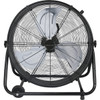 Denali Aire 24 In. Black 2-Speed High Velocity Tilting Drum Fan 4DAFDRUM24