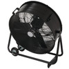 Denali Aire 24 In. Black 2-Speed High Velocity Tilting Drum Fan 2DAFDRUM24 507231