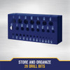 Irwin 1-16 In. to 1-2 In. Range Drill Bit Stand 60172 355038