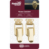 National Hardware Brass Draw Catch (2-Count) N208-561 203882
