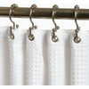 Zenith Zenna Home Brushed Nickel Double Roller Shower Curtain Hook (12 Count) 96BN 454850