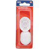 Do it Best Oval White Plastic Snap-On Toilet Bolt Caps (2 Ct.) DIB835-31 414858
