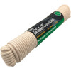Do it Best 3-16 In. x 100 Ft. White Solid Braided Cotton Sash Cord 218838 218838