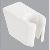 Do it White Plastic Shower Wall Mount 403687