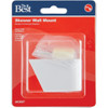 Do it White Plastic Shower Wall Mount 403687 403687