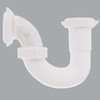Do it Best 1-1/2 In. White Polypropylene Sink Trap with Reducer Washer DIB20960