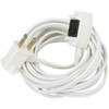 Master Electrician 15 Ft. 16-2 White Extension Cord with Switch 09345ME 516678