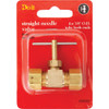 Do it Best 3-8 In. Tube x 3-8 In. Tube Brass Straight Needle Valve 45-52-CLF 456090