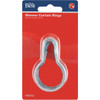 Do it Chrome Shower Curtain Ring (12 Count) 426952 426952