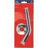 Do it 8 In. Chrome Shower and Flange 441945 441945