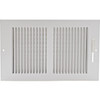 Selkirk 10 In. x 6 In. White Wall Register 367W10X6R