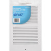 Selkirk 10 In. x 6 In. White Wall Register 367W10X6R 402575