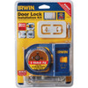 Irwin Bi-Metal Door Lock Installation Kit for Wood and Metal Doors 3111002 325348