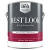 Best Look Latex Premium Paint & Primer In One Flat Enamel Interior Wall Paint, Ultra White, 1 Gal.