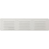 AirVent 16 In. x 4 In. White Aluminum Under Eave Vent 84226 Pack of 24 100854