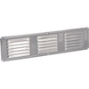 AirVent 16 In. x 4 In. Mill Aluminum Under Eave Vent 84126 Pack of 24